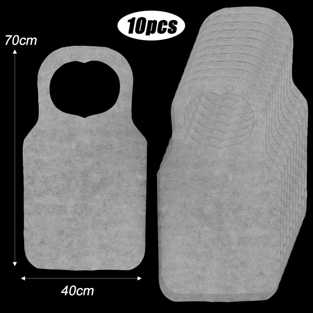 Home Cooking Supplies - 10Pcs/Bag Portable Heart Printed Disposable Aprons
