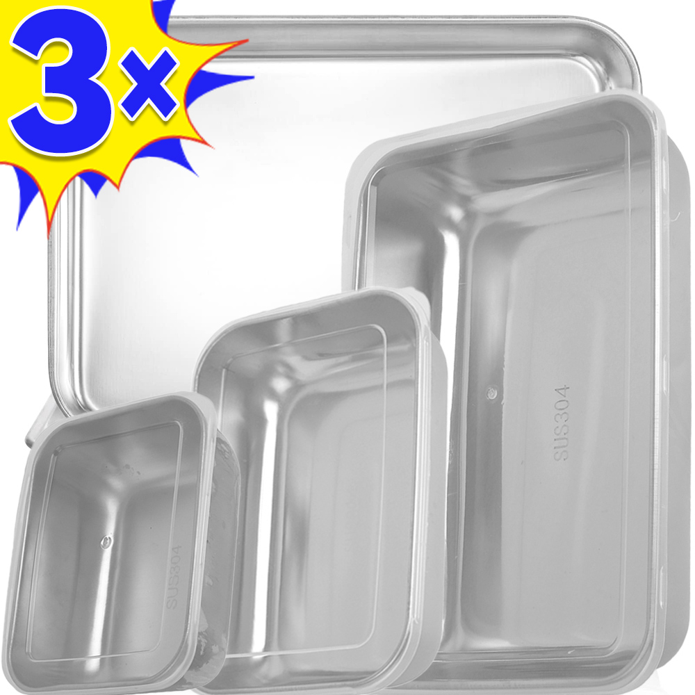 Home Cooking Food - Stainless Steel Food Storage Box Fresh-keeping