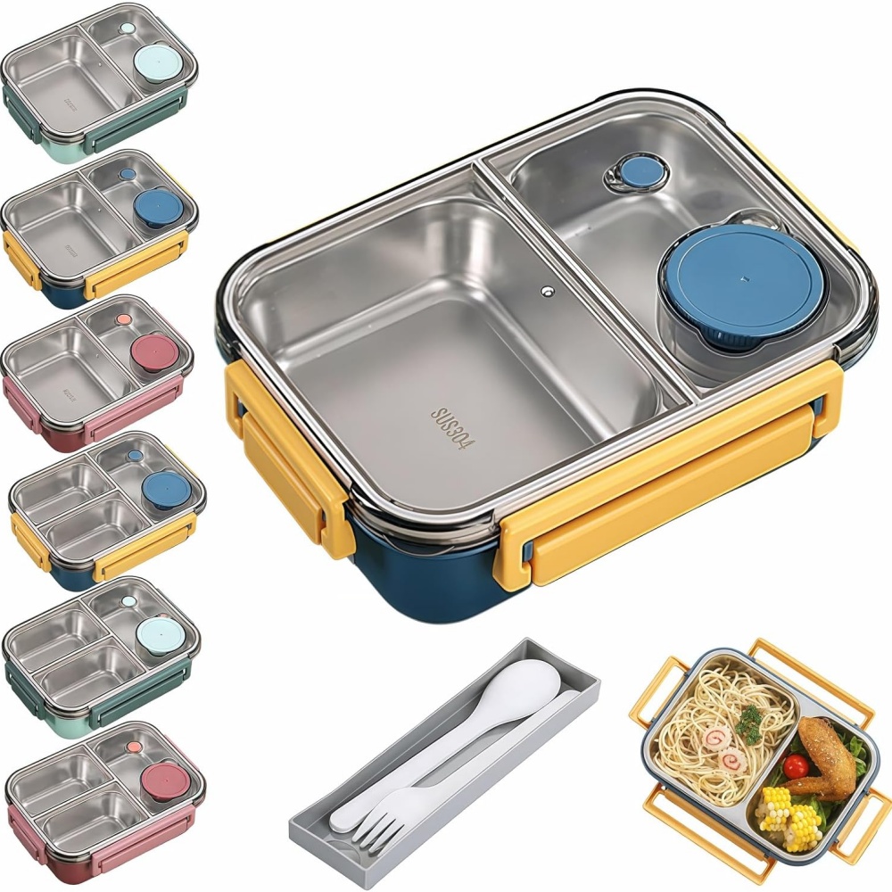 Home Cooking Food - 850ml Portable Lunch Boxes for Children