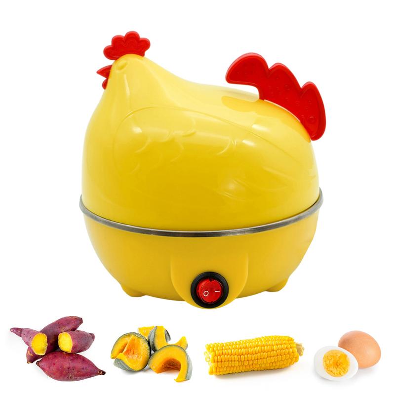 Home Cooking Supplies - Home Chicken Shaped 7-Egg Capacity Egg