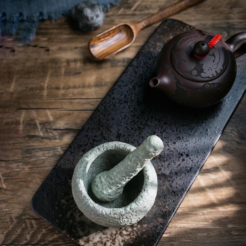 Natural Granite Mortar Pestle  - огляд і ціна Mortar Pestle Granite