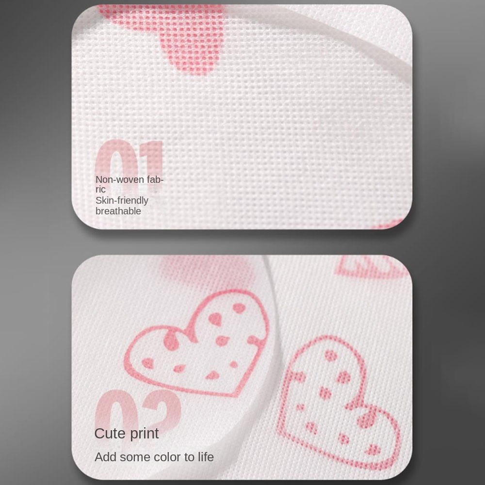 10Pcs/Bag Portable Heart Print - огляд і ціна Home Cooking Supplies