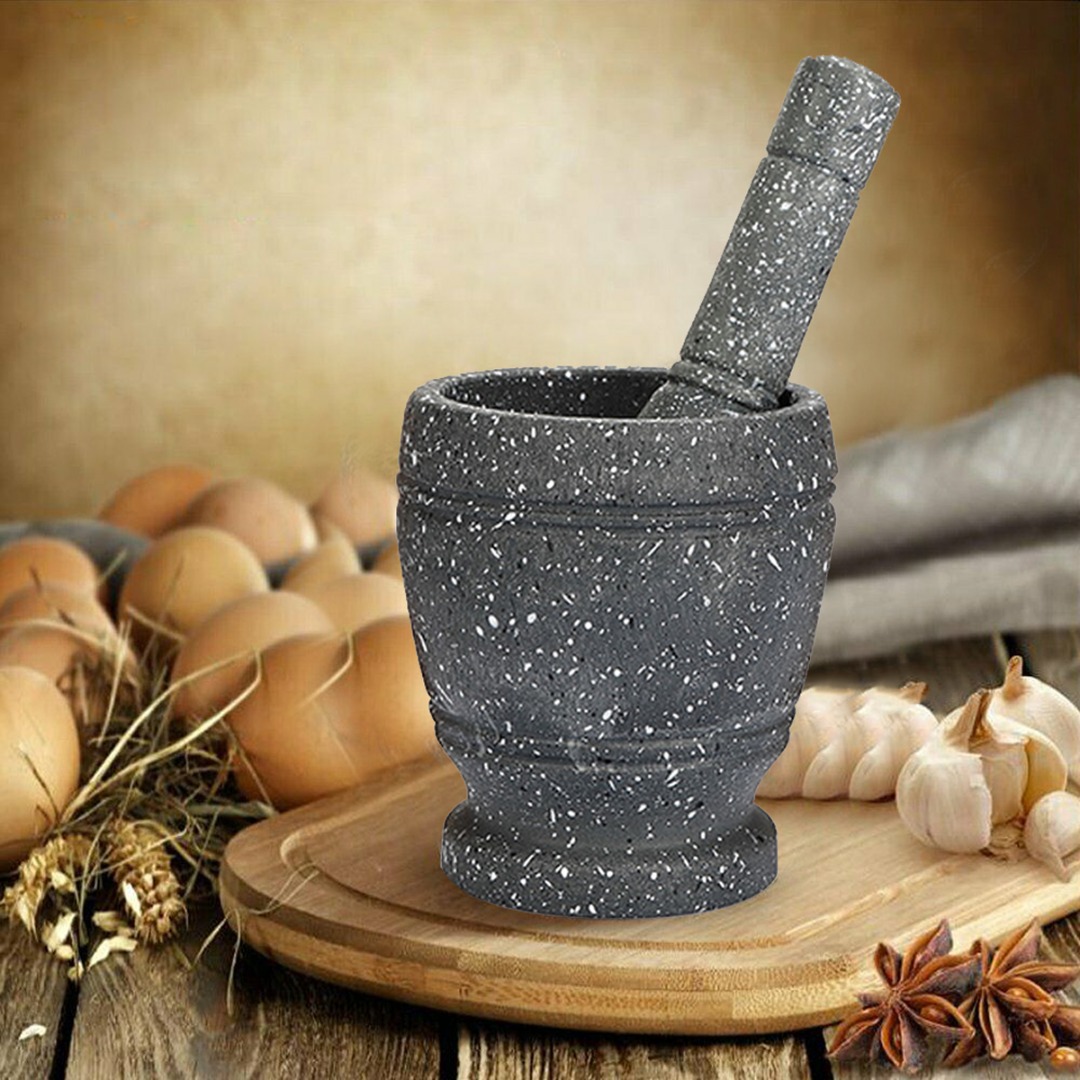 New Granite Pestle and Mortar  - огляд і ціна Mortar Pestle Granite