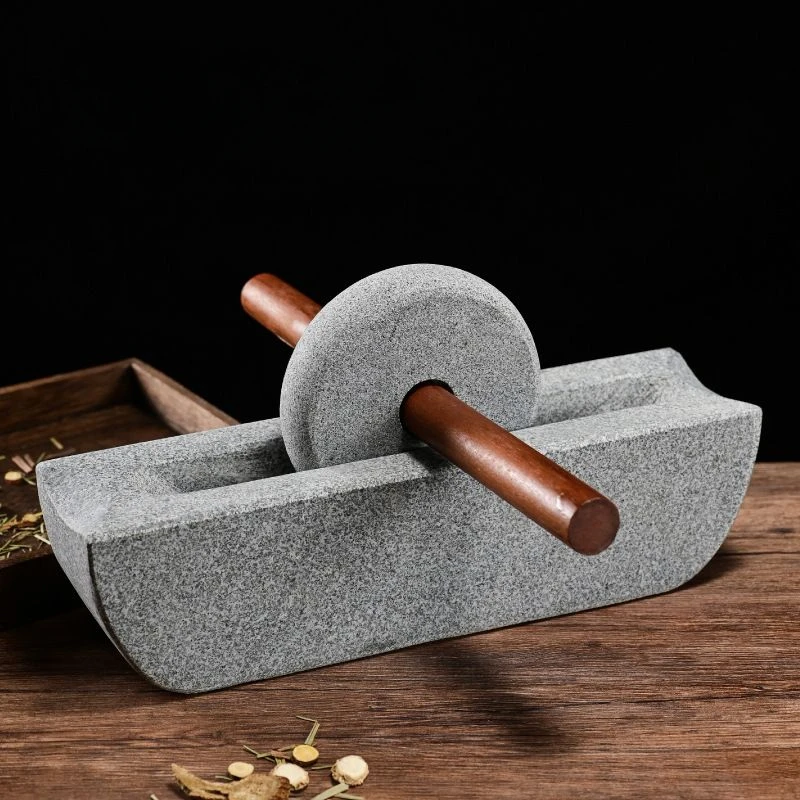 Stone Mill Dynasty Tea Mill Sm - огляд і ціна Mortar Pestle Granite