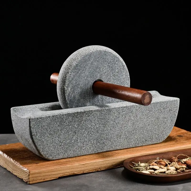 Stone Mill Dynasty Tea Mill Sm - огляд і ціна Mortar Pestle Granite