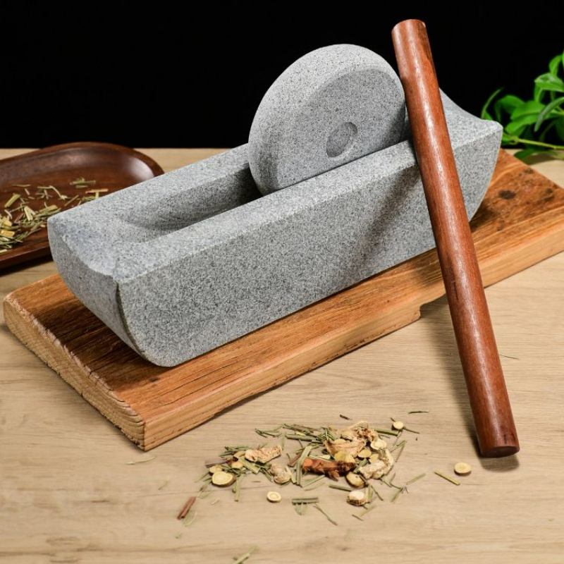 Stone Mill Dynasty Tea Mill Sm - огляд і ціна Mortar Pestle Granite