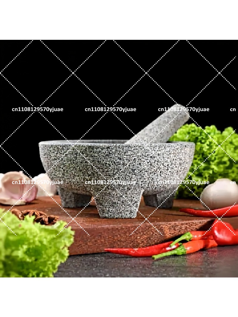 Natural Granite Mortar and Pes - огляд і ціна Mortar Pestle Granite