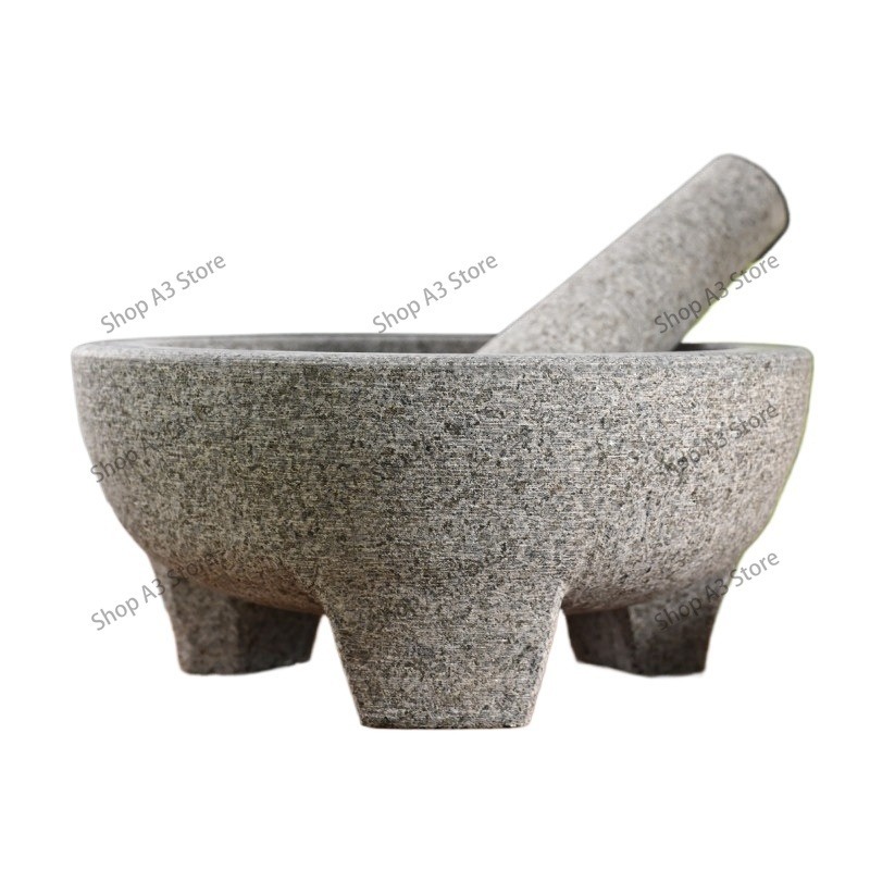 Natural Stone Granite Mortar P - огляд і ціна Mortar Pestle Granite