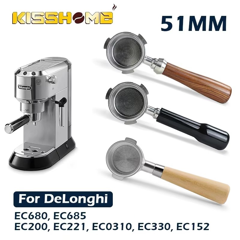 Coffee Bottomless Portafilter  - огляд і ціна Delonghi Espresso Magnifica