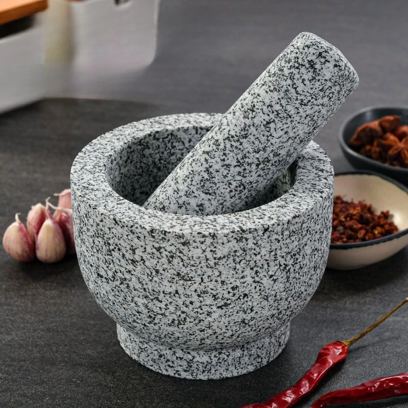 Household Commercial Granite G - огляд і ціна Mortar Pestle Granite