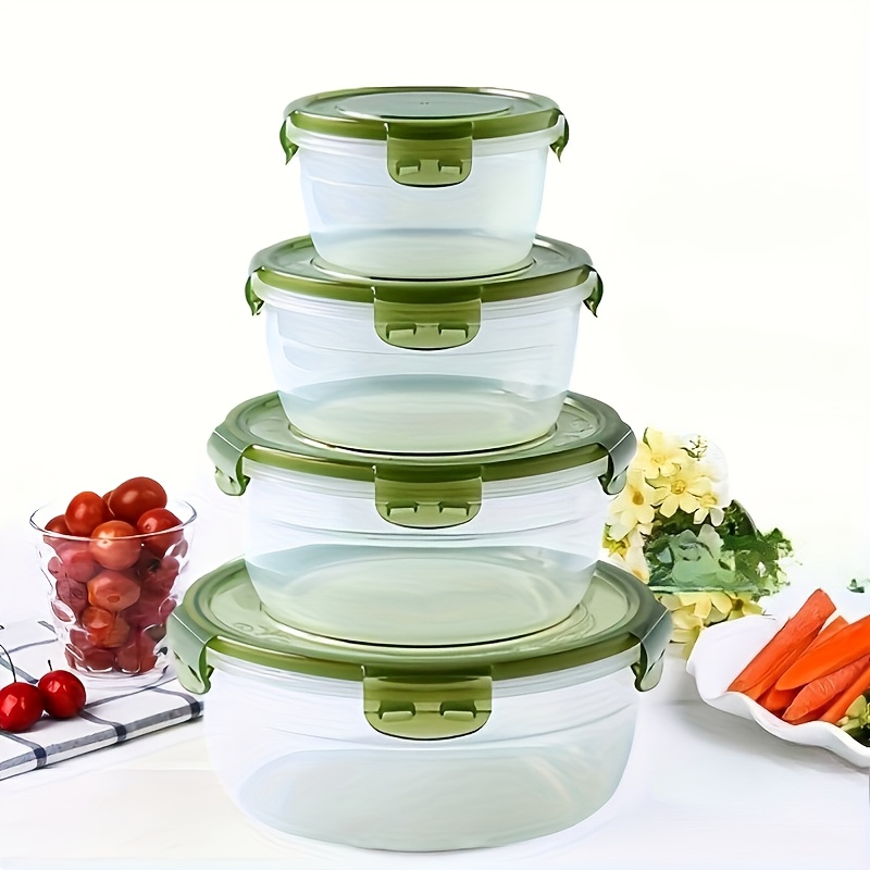 4 Plastic Food Storage Contain - огляд і ціна Home Cooking Food