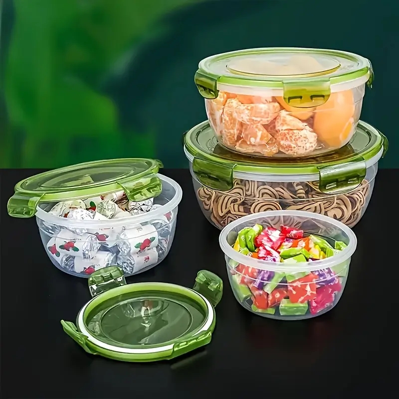 4 Plastic Food Storage Contain - огляд і ціна Home Cooking Food