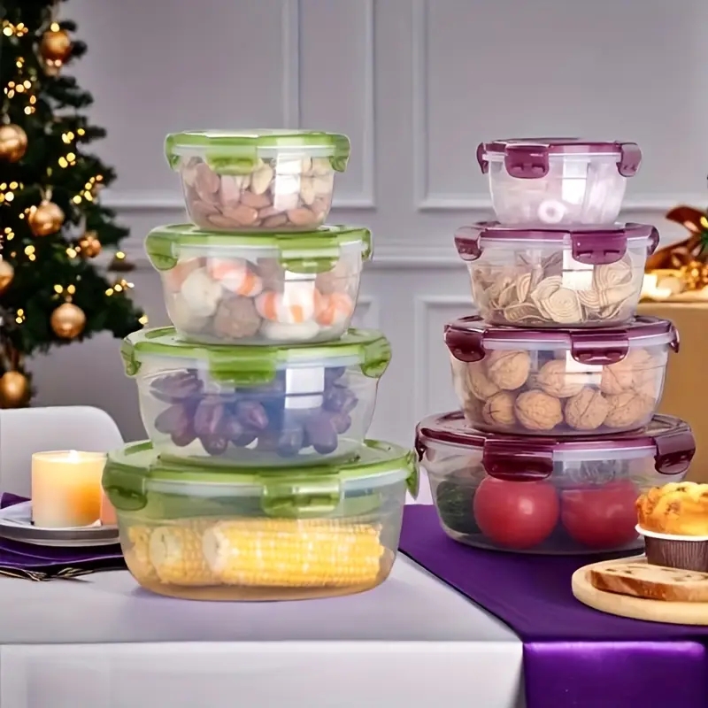 4 Plastic Food Storage Contain - огляд і ціна Home Cooking Food