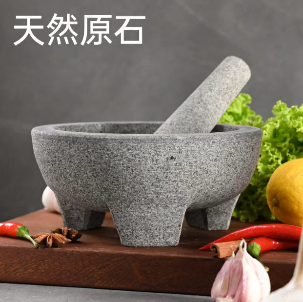 Natural Stone Granite Mortar P - огляд і ціна Mortar Pestle Granite