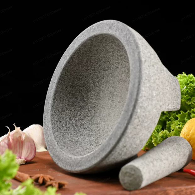 Natural Stone Granite Mortar P - огляд і ціна Mortar Pestle Granite