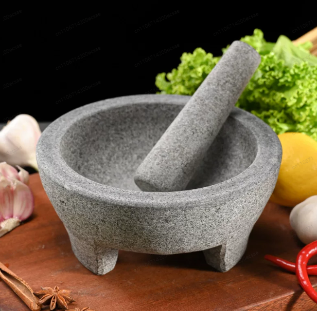 Natural Stone Granite Mortar P - огляд і ціна Mortar Pestle Granite