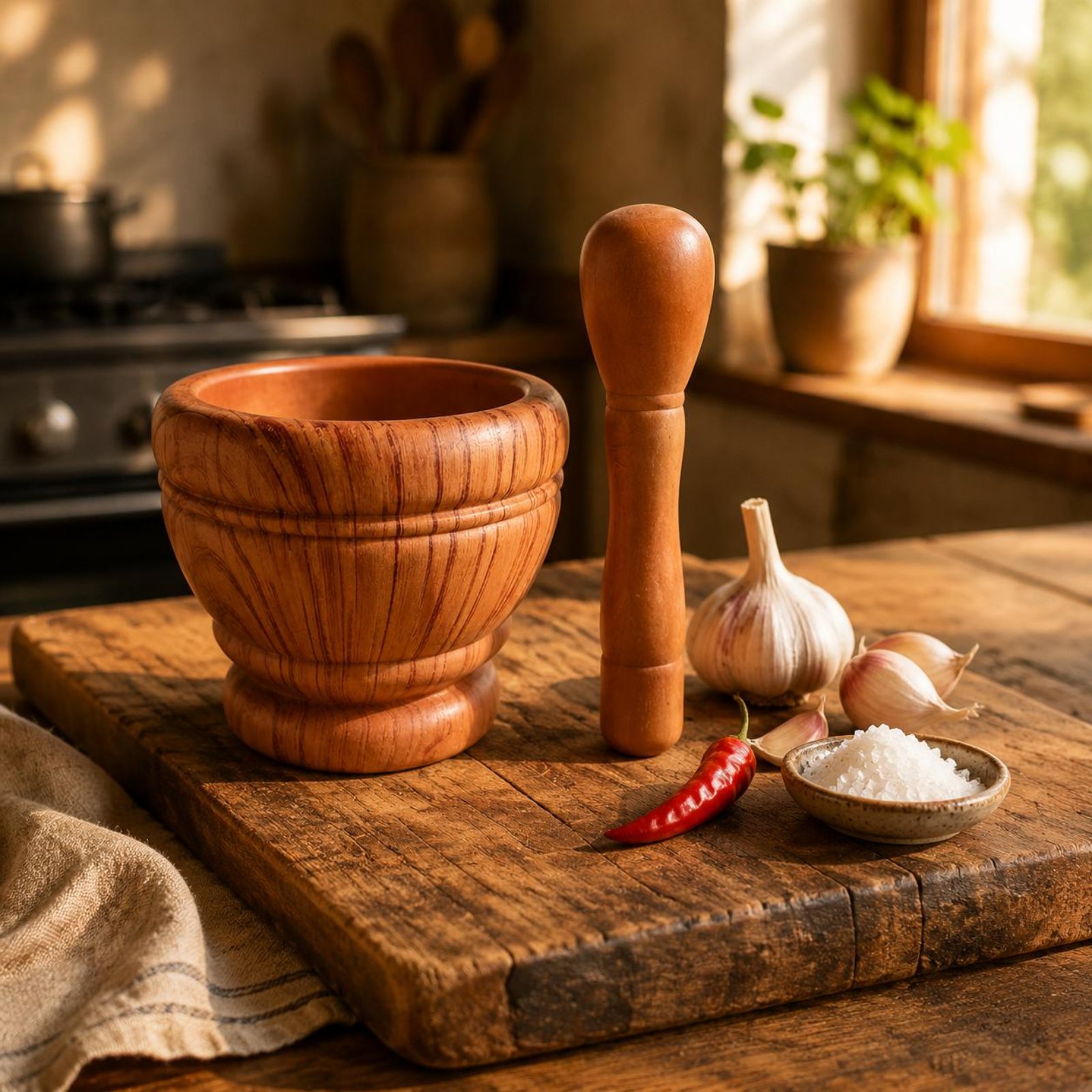 Garlic Mortar and Pestle Easy  - огляд і ціна Mortar Pestle Granite