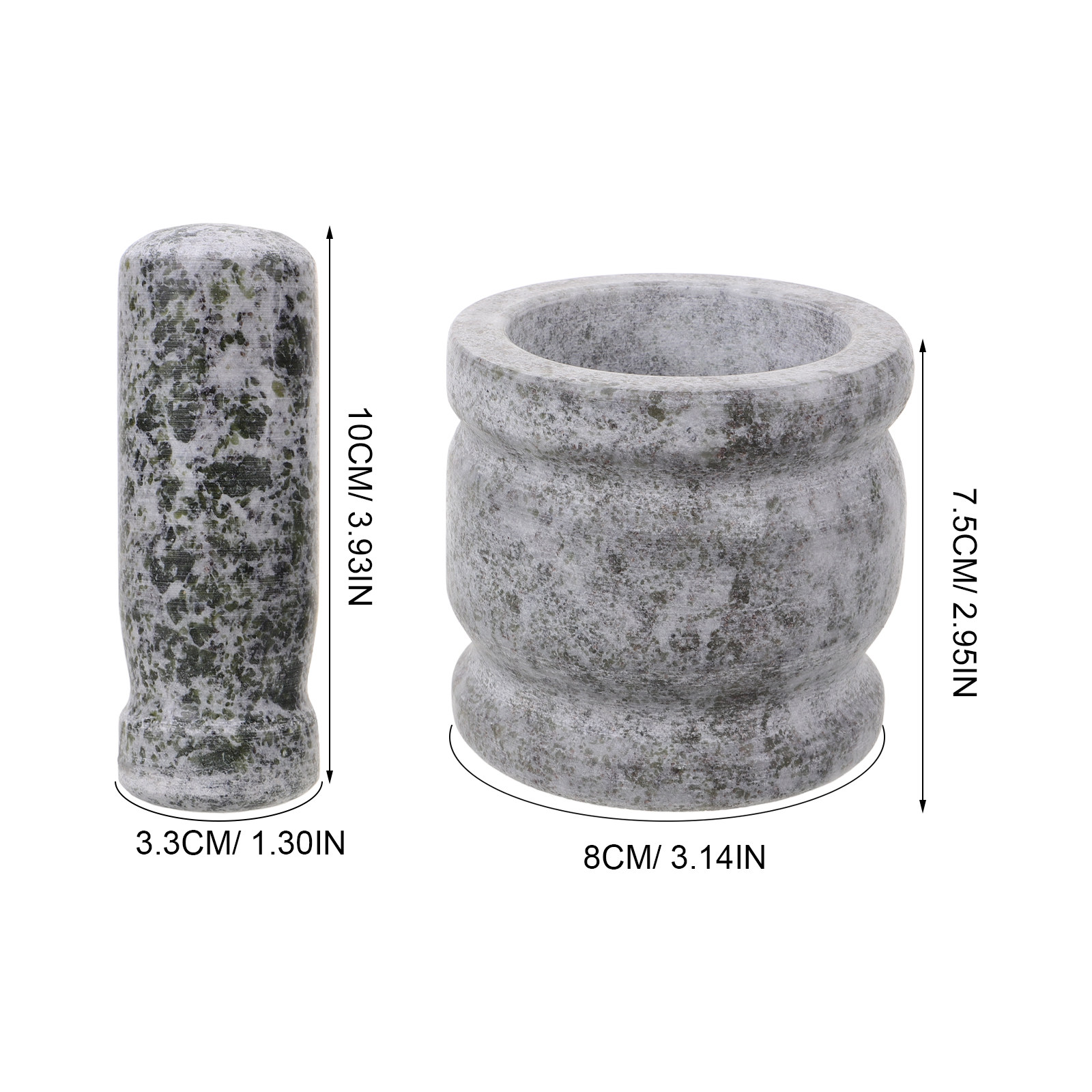 1Set Granite Mortar and Pestle - огляд і ціна Mortar Pestle Granite