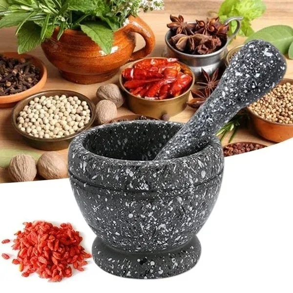 Resin Setmortar and Pestle Gar - огляд і ціна Mortar Pestle Granite