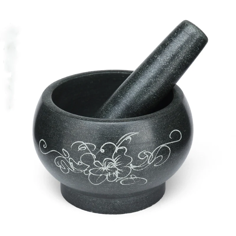 D16CMxH10CM Natural Granite Mo - огляд і ціна Mortar Pestle Granite